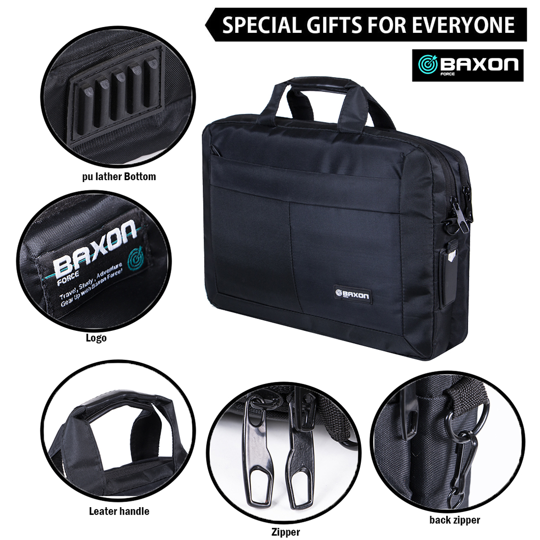 کیف اداری مردانه بگسون فورس مدل RST-6800