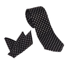 ست کراوات و دستمال جیب مردانه مدل نیوفشن کد 1