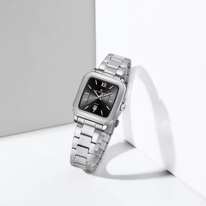 ست ساعت مچی عقربه‌ای کوارتز زنانه و مردانه نیوی فورس مدل NF9239SBS