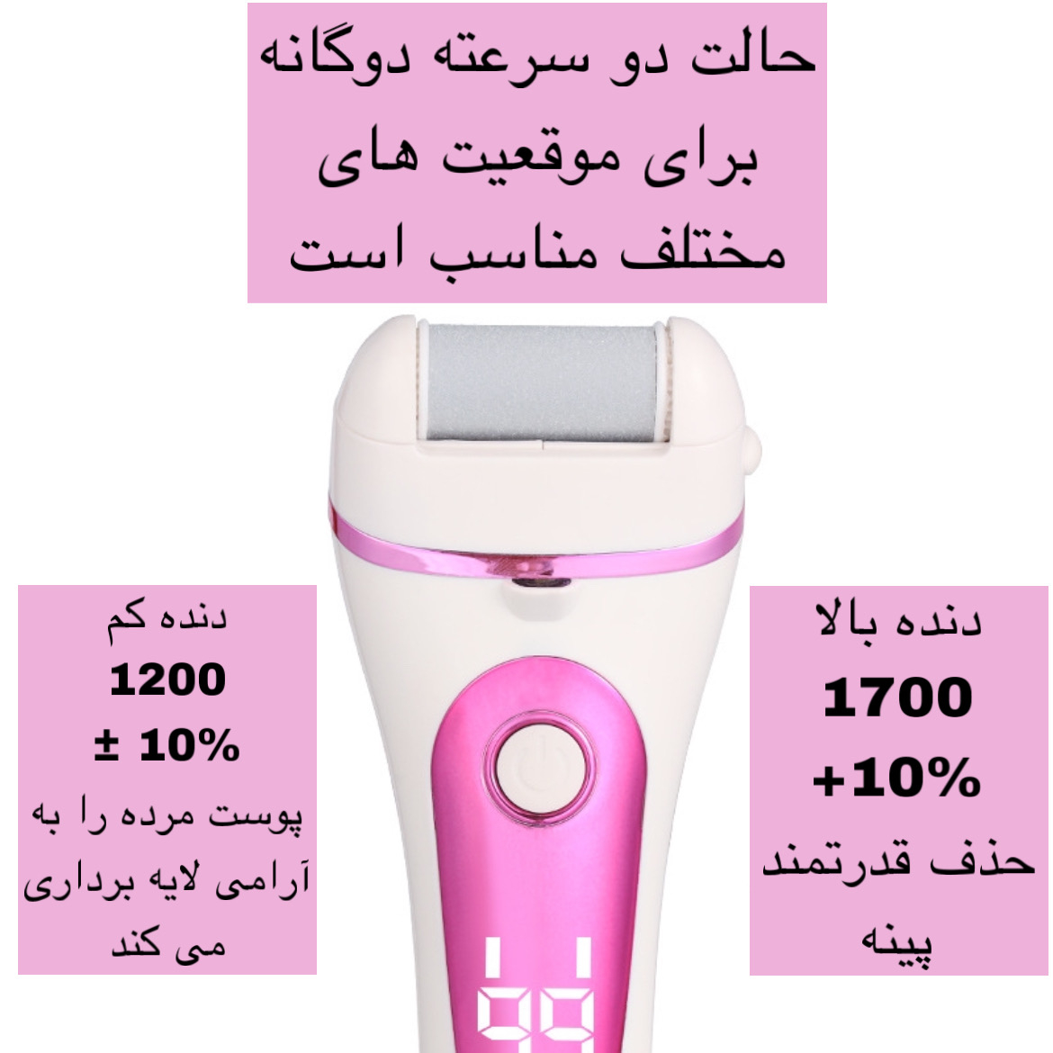 سنگ پا برقی مدل FP-2024