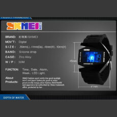 ساعت مچی دیجیتال مردانه اسکمی مدل 0817