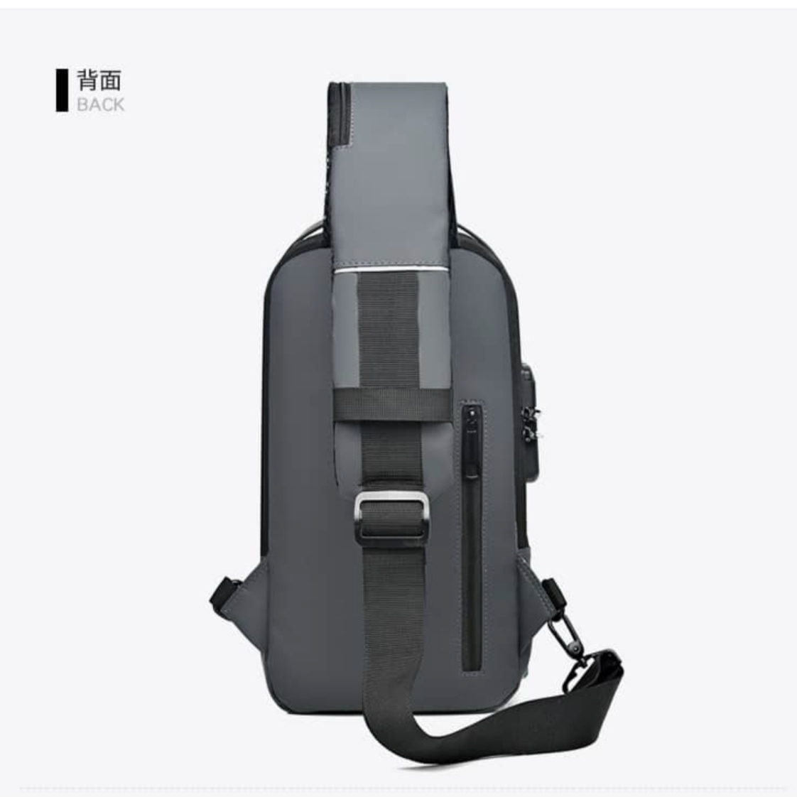 کیف کراس بادی مردانه مدل قفل دار