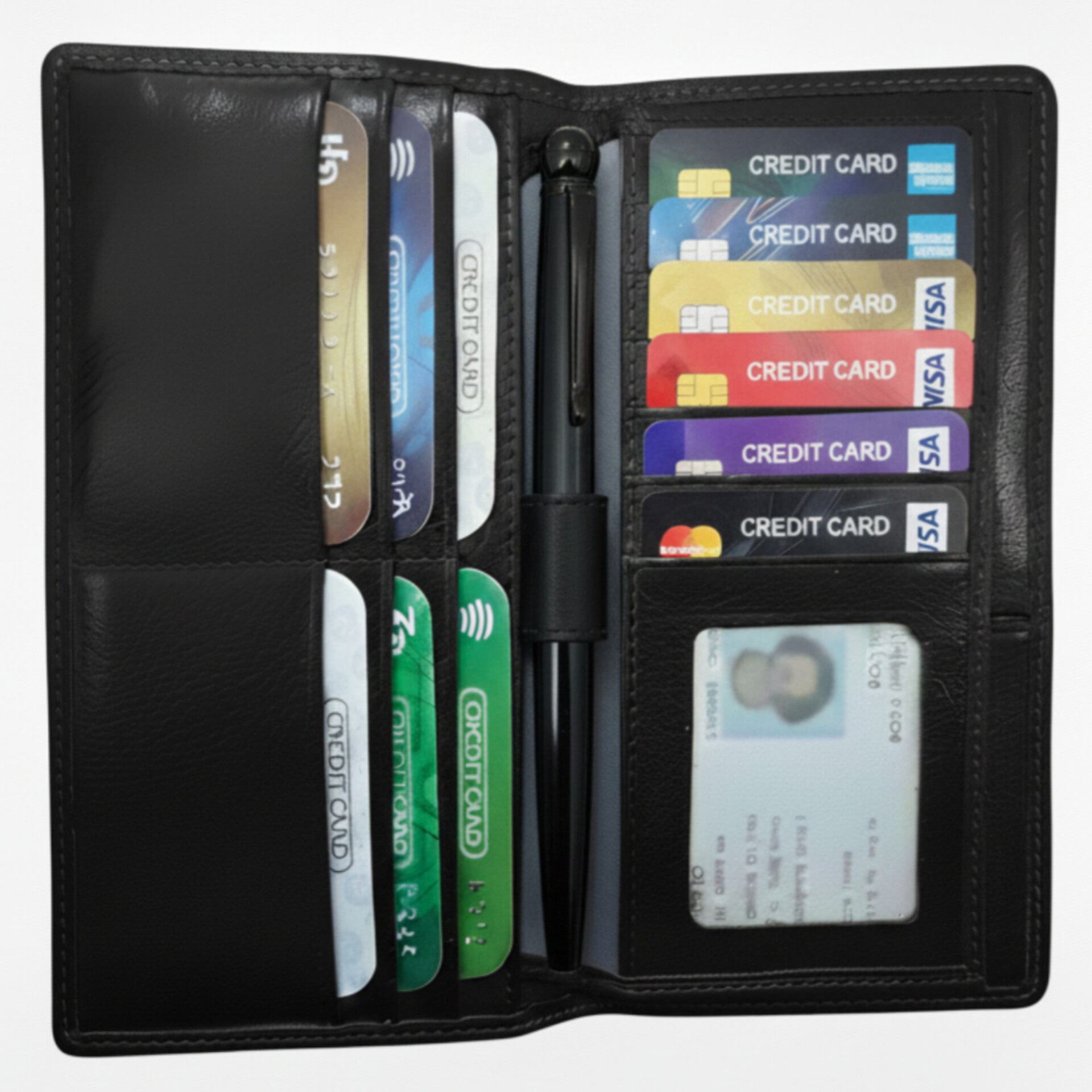 کیف پول مردانه مدل چرم طبیعی کد W501