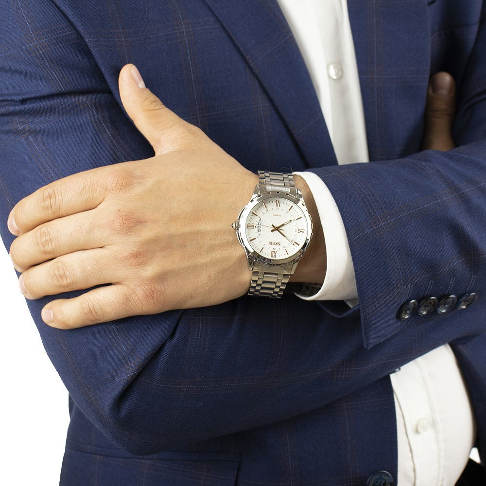 ساعت مچی عقربه ای اسکمی مدل 9069