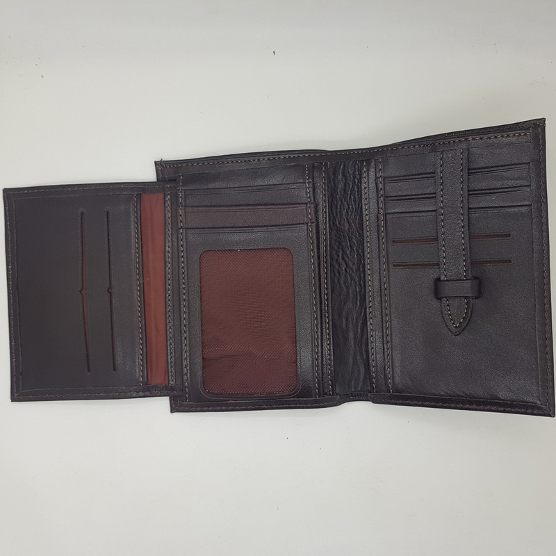 کیف پول مردانه چرم خاطره مدل mp222