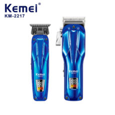 ماشین اصلاح موی سر و صورت کیمی مدل KM-2217 بسته 2 عددی