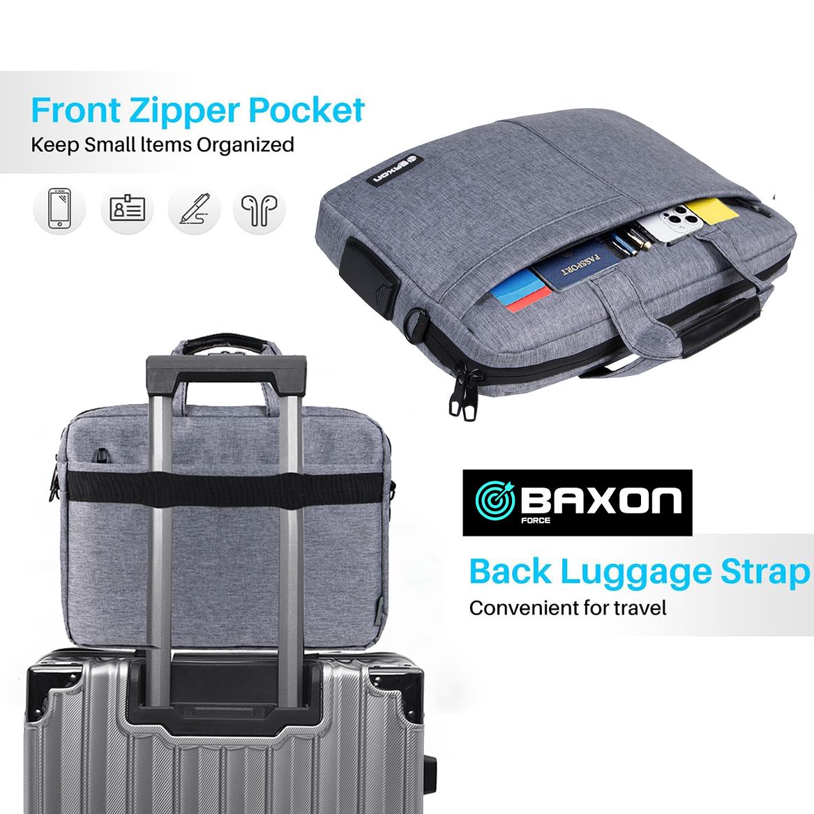 کیف اداری مردانه بگسون فورس مدل AM-4700