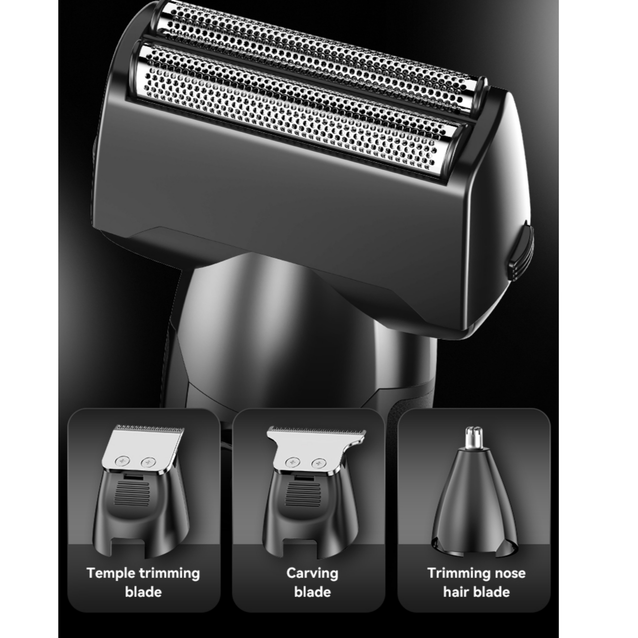 ماشین اصلاح موی سر و صورت شارژی کیمی مدل KM-8537 4in1