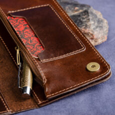 کیف پول چرم عطارد مدل چرم طبیعی کد K31