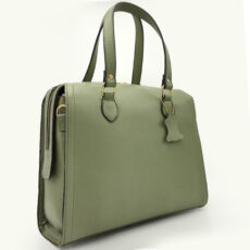 کیف دوشی زنانه مدل چرم طبیعی کد FTH147F