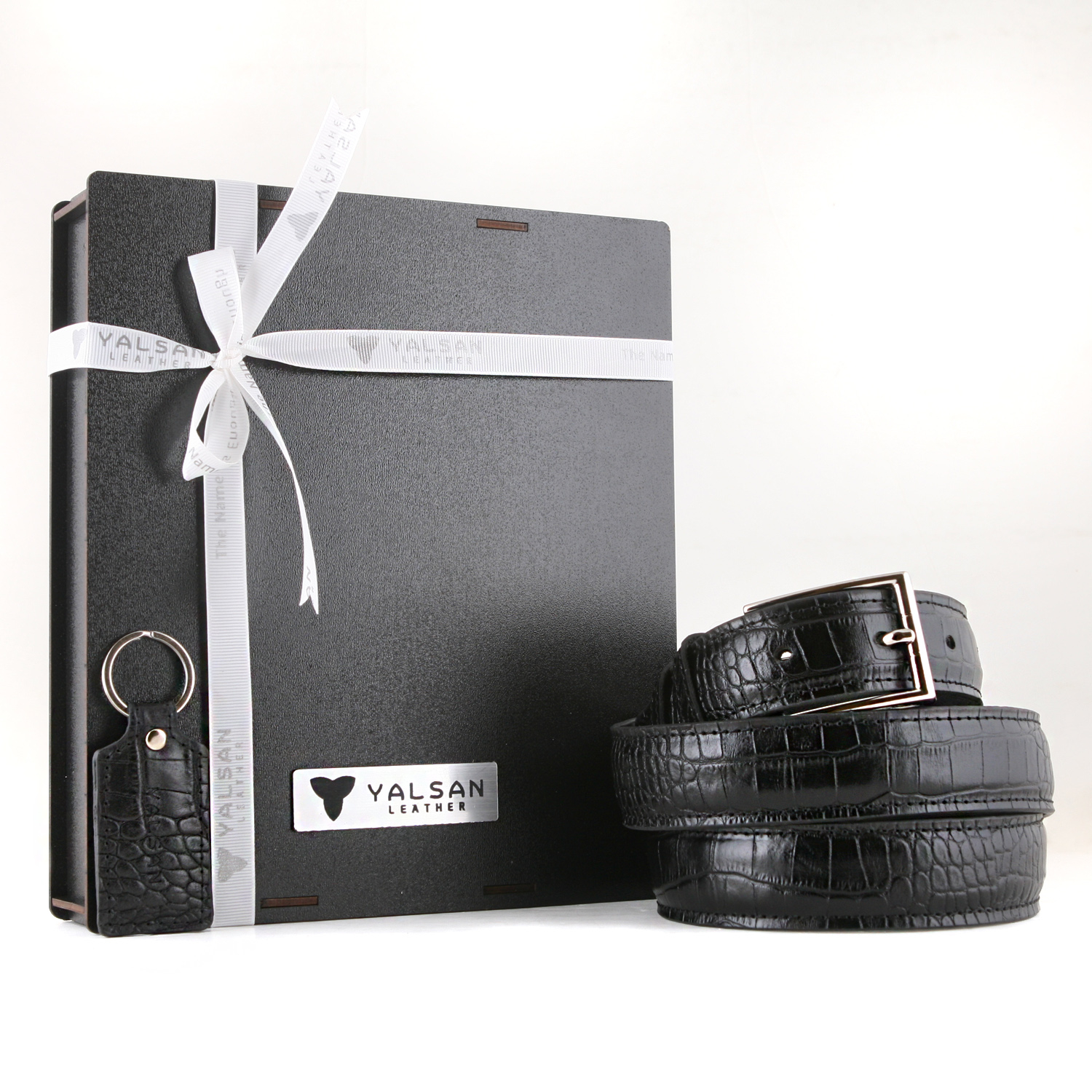 ست هدیه مردانه چرم یلسان مدل کایا کد NHL-066-GC