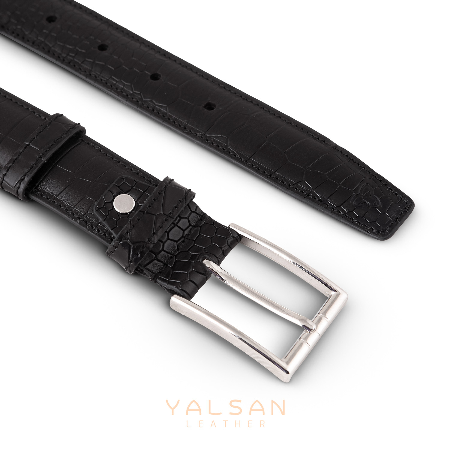 کمربند مردانه چرم یلسان مدل کایا کد 020-PRM-01m