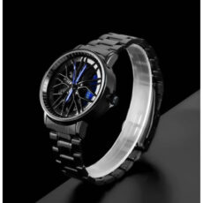 ساعت مچی عقربهای مردانه کوارتز مدل رینگی صفحه متحرک کد 03