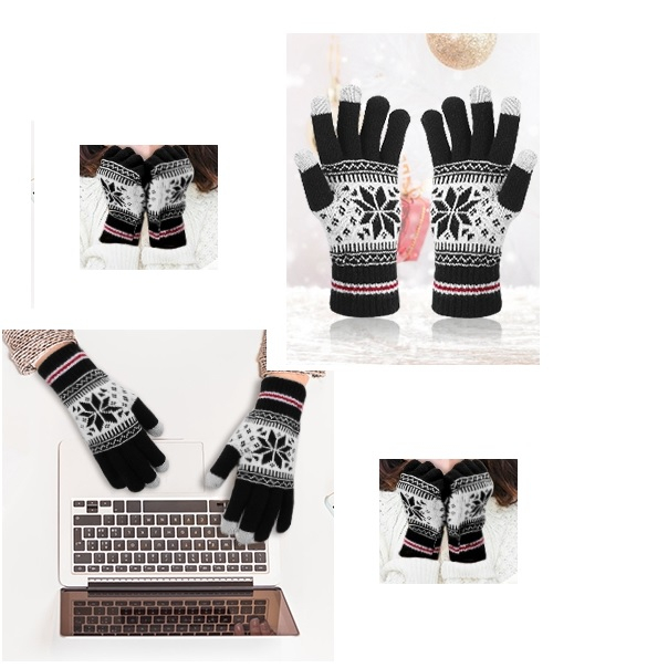 دستکش بافتنی مدل مونیژا