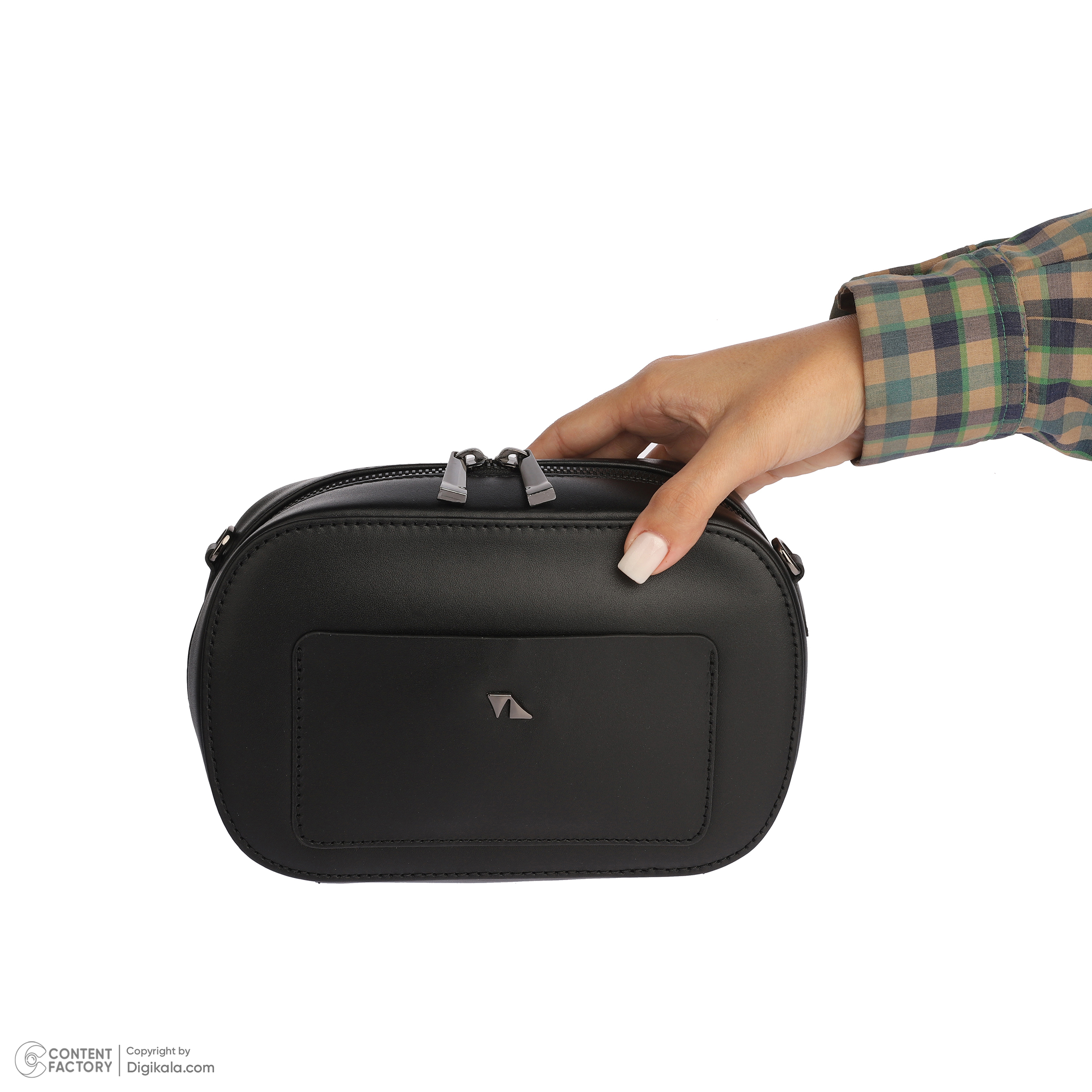 کیف دوشی زنانه چرم مشهد مدل S5319-001