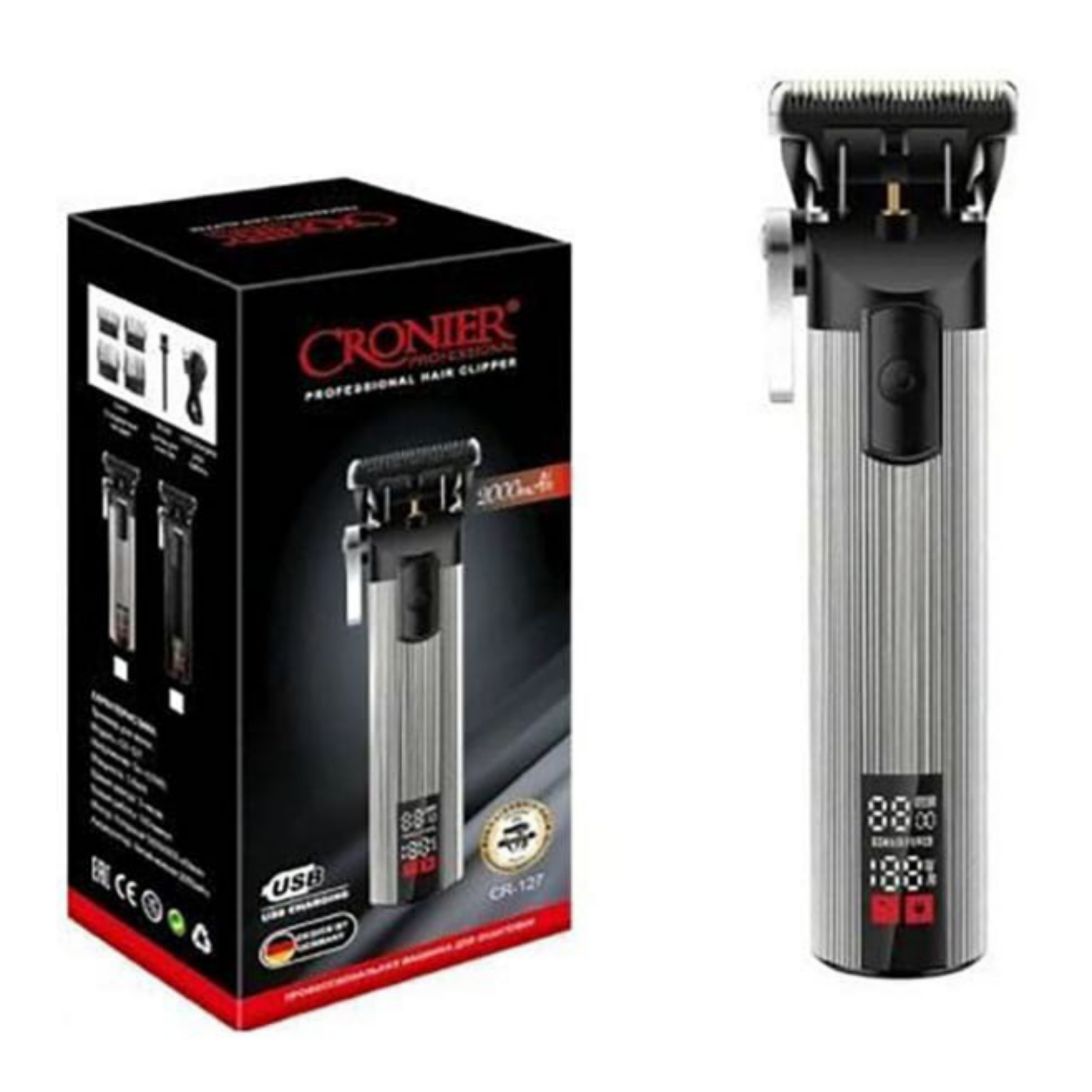 ماشین اصلاح موی سر شارژی کرونیر مدل CR-127