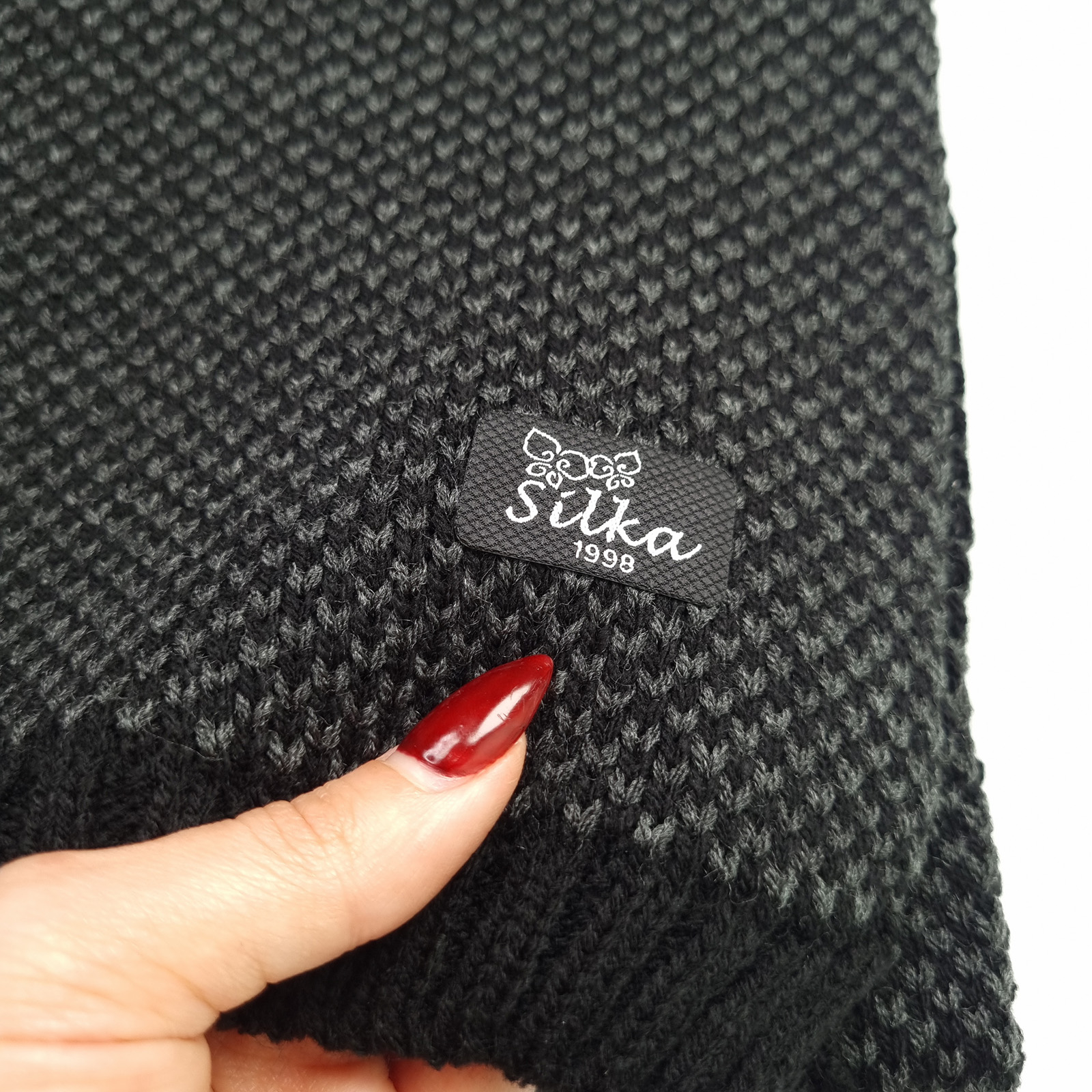 شال گردن مردانه سیلکا مدل خالدار