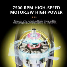 ماشین اصلاح موی سر و صورت شارژی کیمی مدل KM-2268