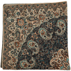 ست هدیه نگارستان نیلی مدل مس و ترمه کد gold24