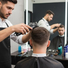 ماشین اصلاح موی سر و صورت شارژی بیسمارک مدل BM7723