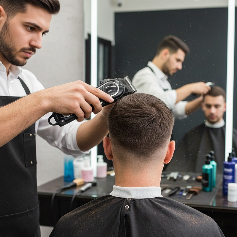 ماشین اصلاح موی سر و صورت شارژی بیسمارک مدل BM7723