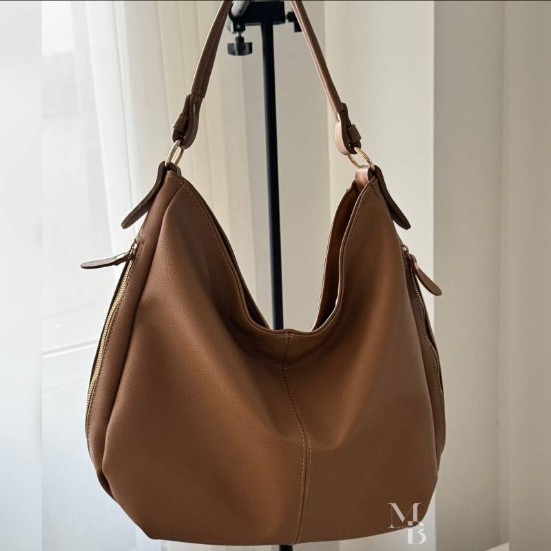 کیف رودوشی زنانه مدل شل طرح شرانگ بغل زیپ دار