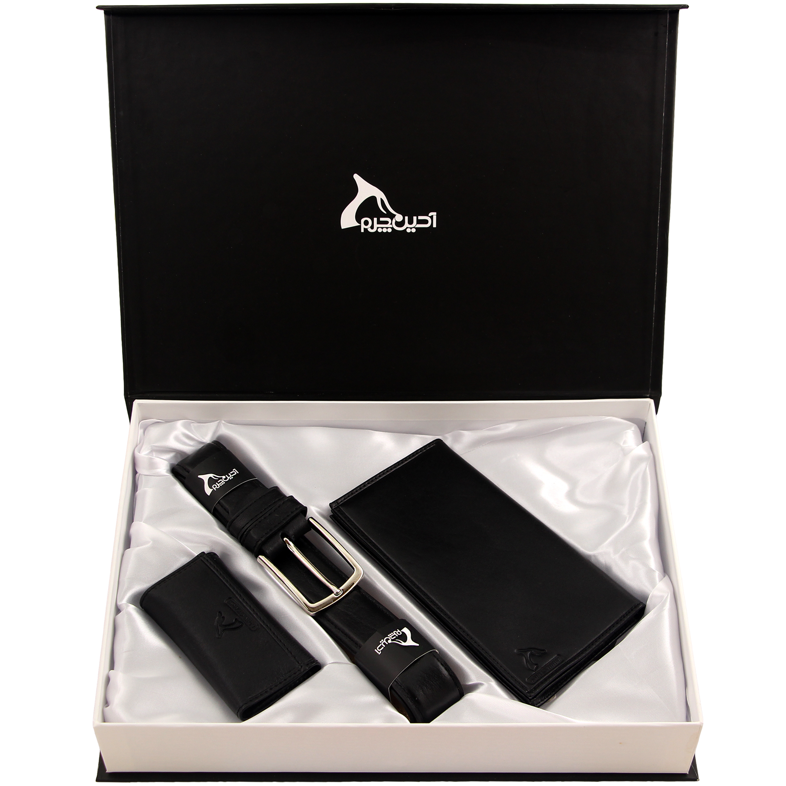 ست هدیه مردانه چرم بارز مدل DS18.nw