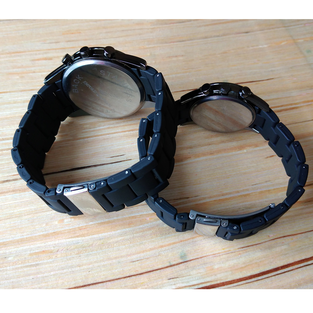 ست ساعت مچی عقربه ای زنانه و مردانه مدل 204