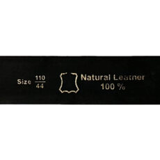 کمربند مردانه مدل چرم طبیعی سگک ریلی 009