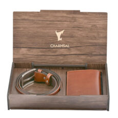 ست هدیه مدل چرم طبیعی چرمسال STCH-707