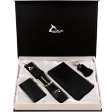 ست هدیه مردانه چرم بارز مدل DS18+G1