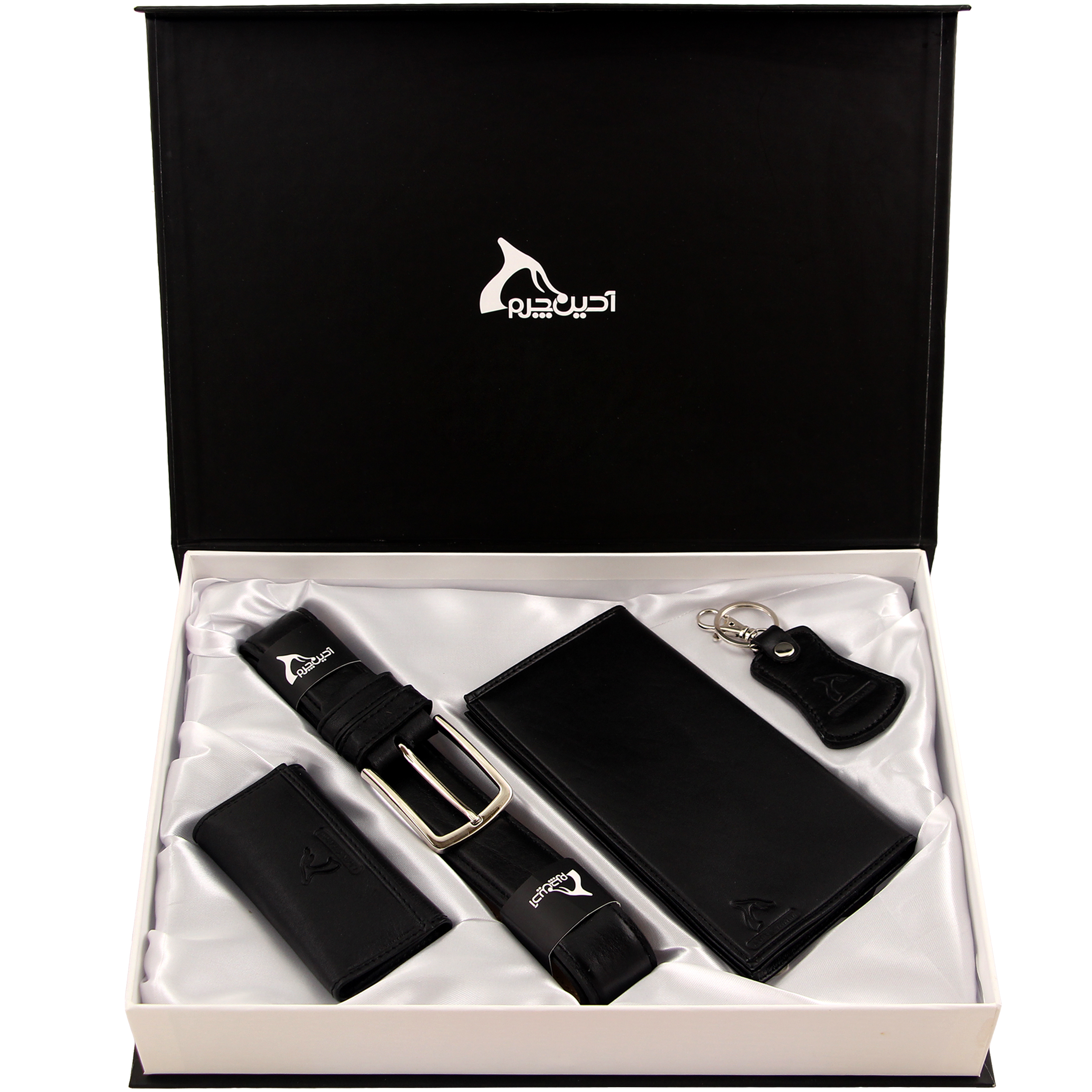 ست هدیه مردانه چرم بارز مدل DS18+G1