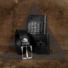 ست هدیه مردانه چرم آراهمراه مدل ASET54