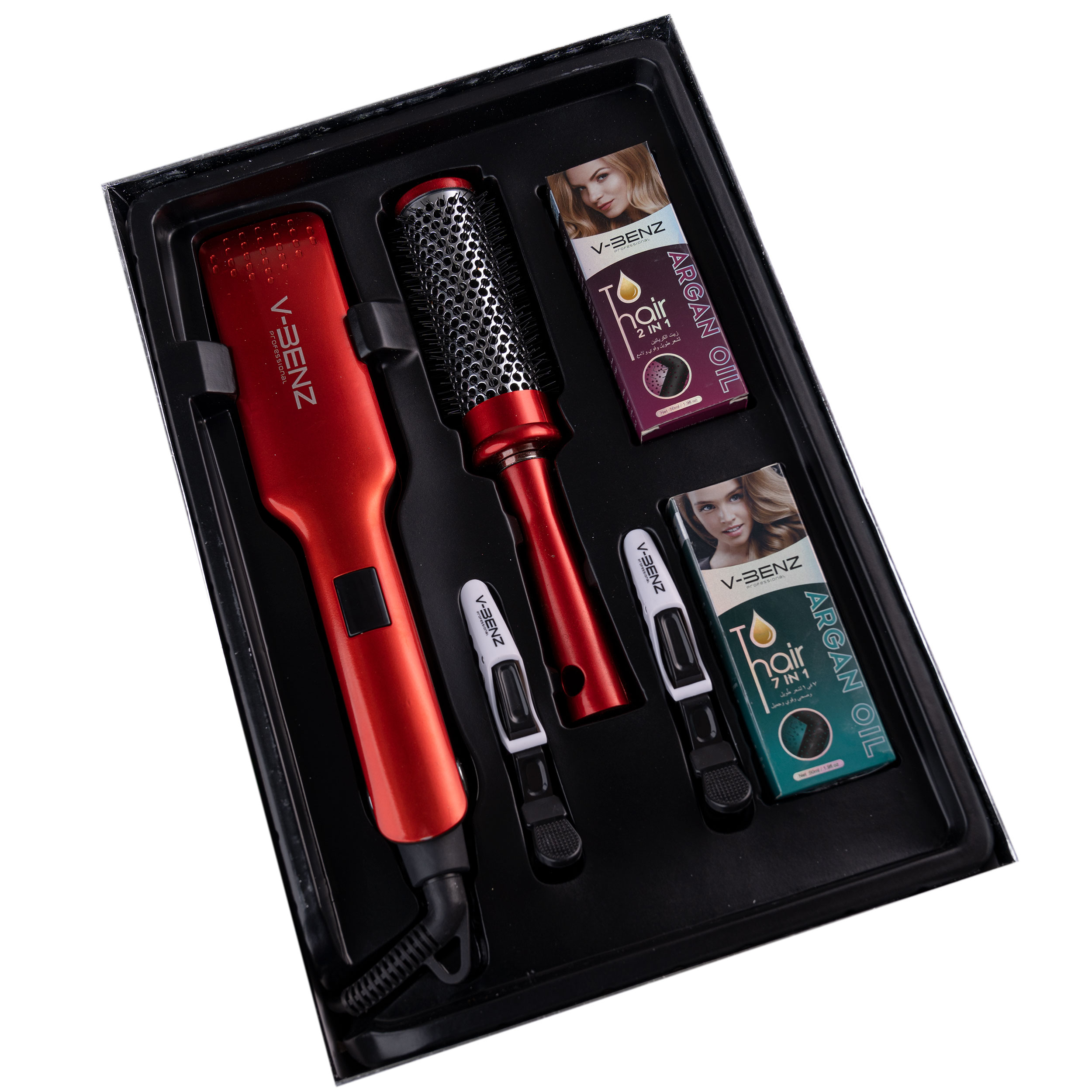 مجموعه محصولات مو وی بنز مدل V-8048 بسته 6 عددی