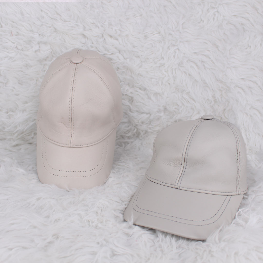 کلاه کپ مدل نقابدار چرمی