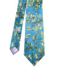 کراوات مردانه مدل نقاشی ونگوک کد 204