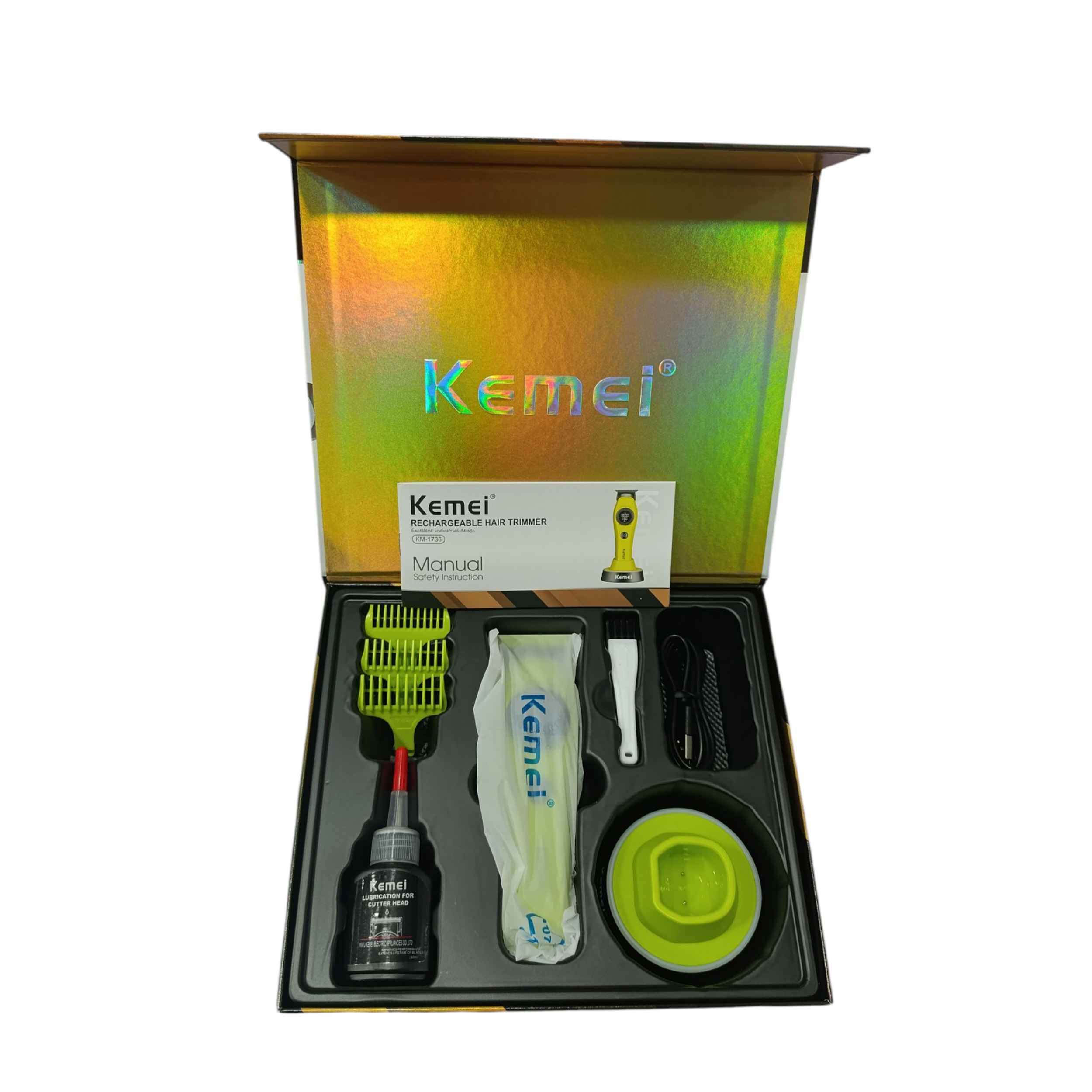 ماشین اصلاح موی سر و صورت شارژی کیمی مدل km-1736