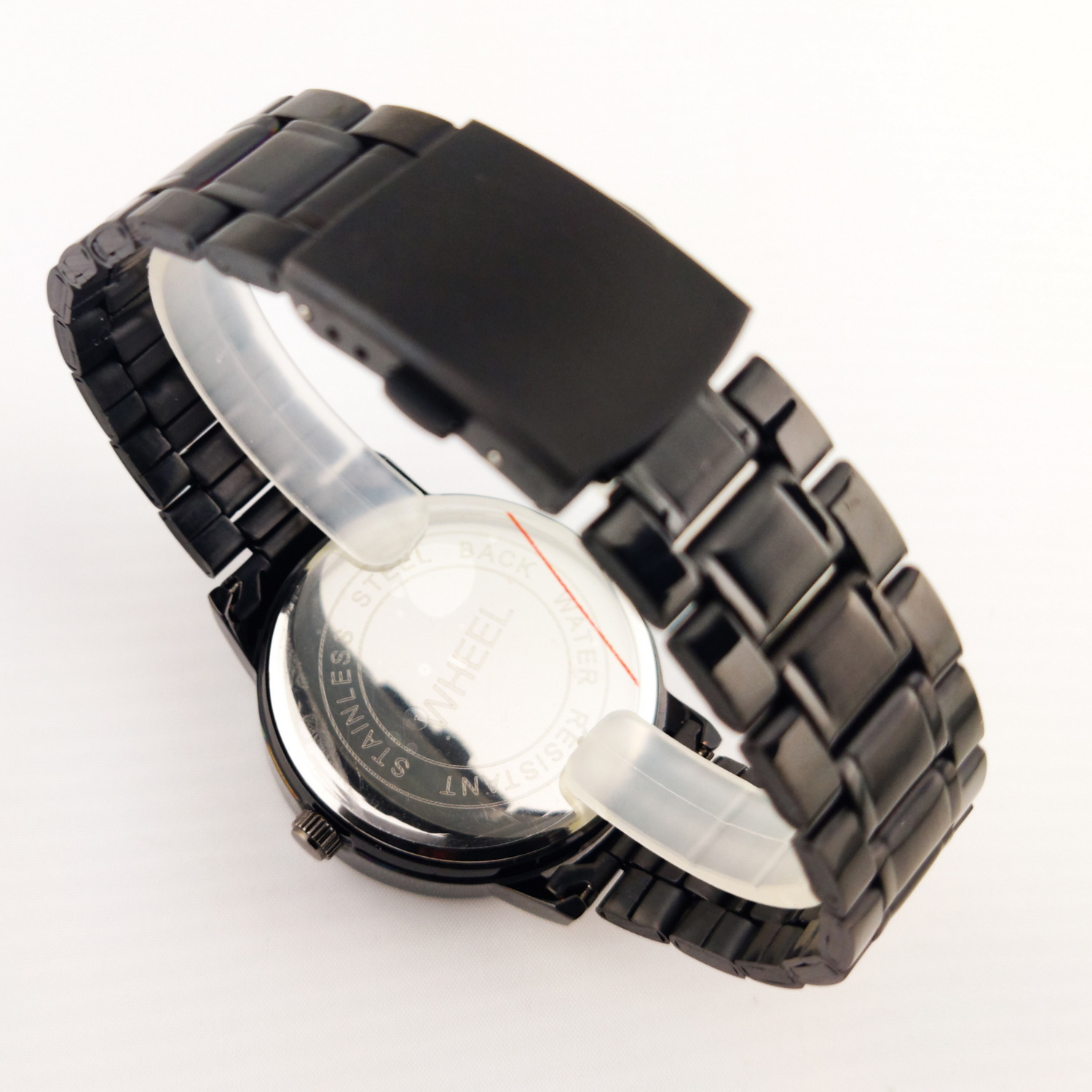 ساعت مچی عقربه‌ای مردانه کوارتز مدل  رینگی متحرک کد WH24