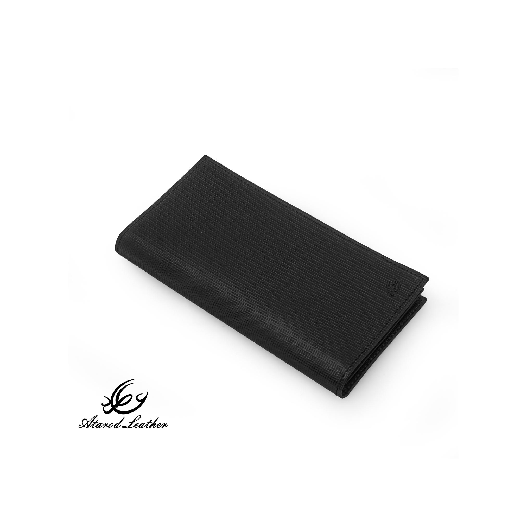 کیف پول چرم عطارد مدل چرم طبیعی کد K44
