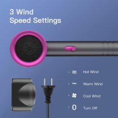 سشوار مسافرتی ۱۲۰۰ وات کد GB4706