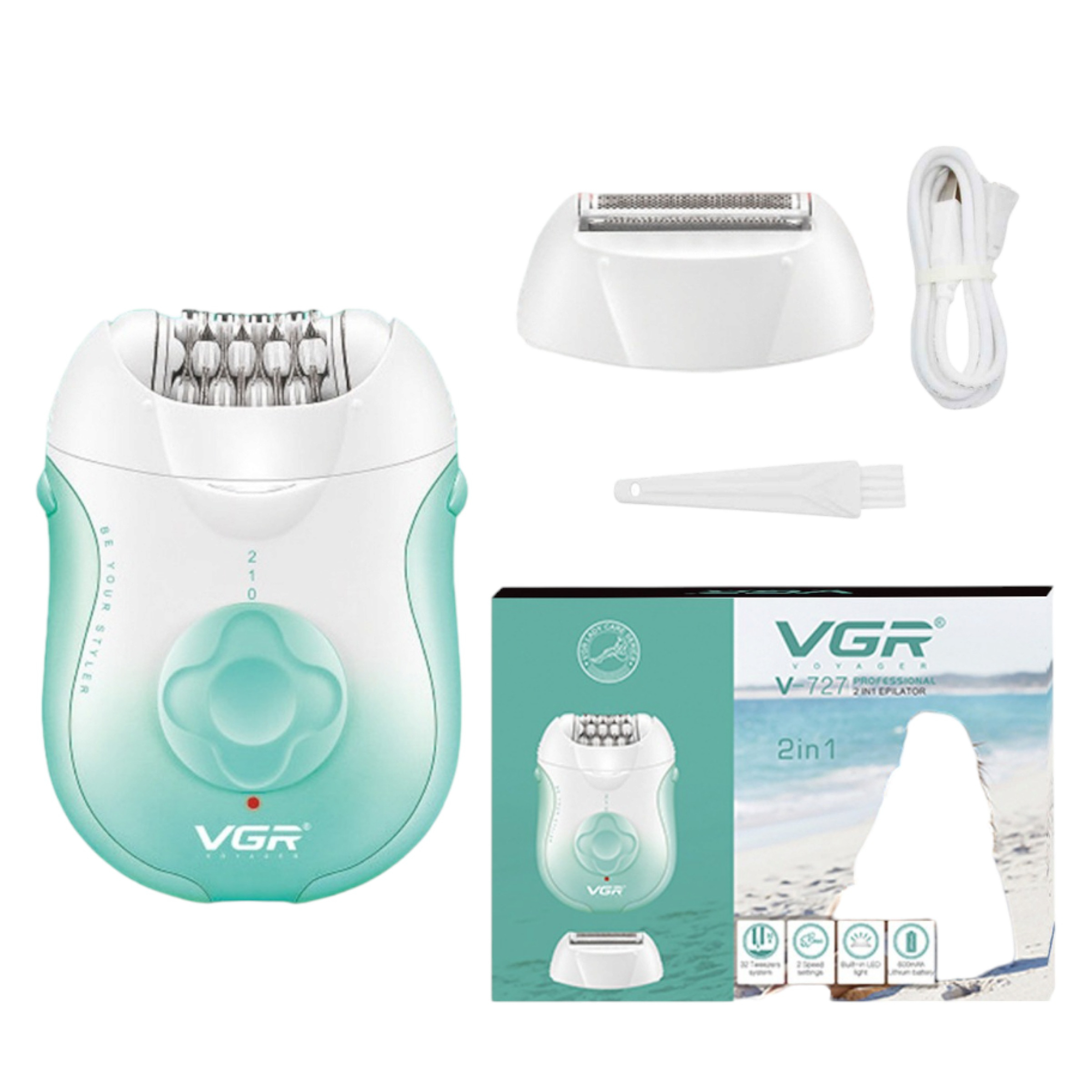 اپیلاتور وی جی ار مدل v-727