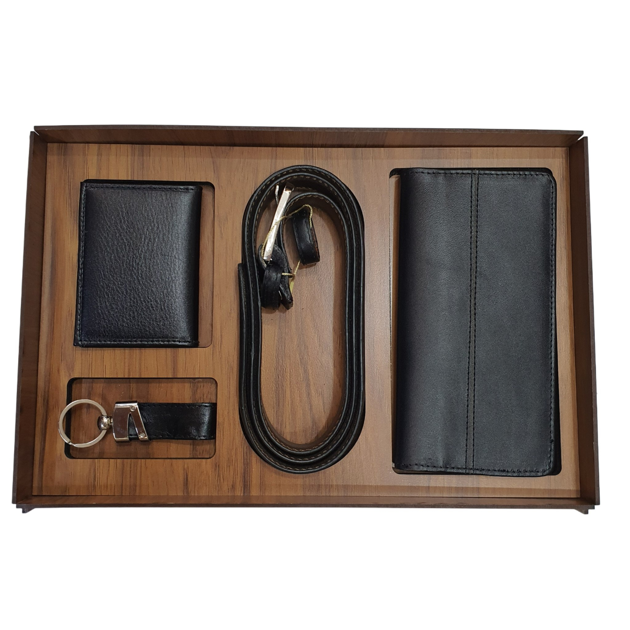ست هدیه مردانه مدل چرم طبیعی کد s36
