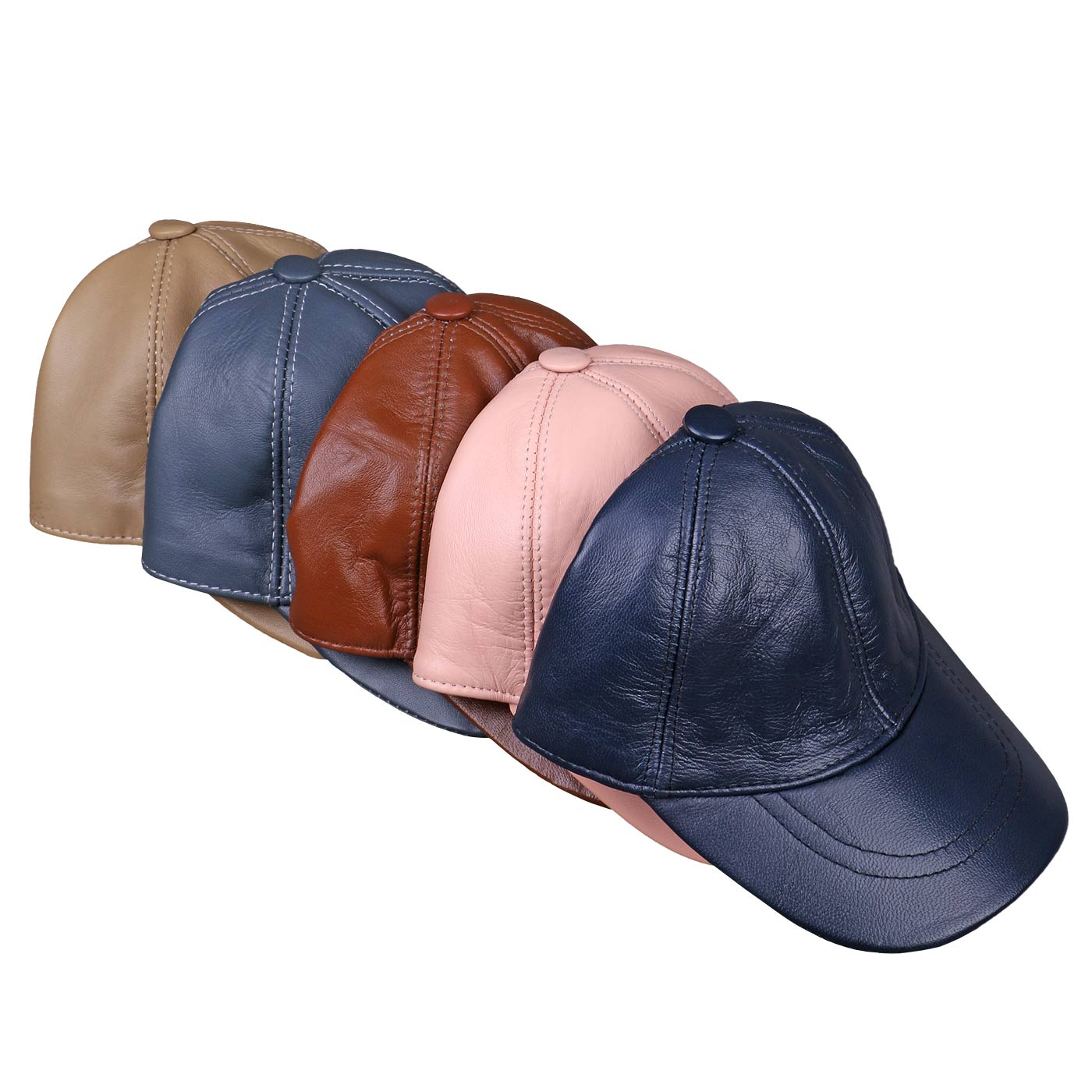 کلاه کپ مدل نقابدار چرمی