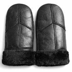 دستکش مدل چرم داخل خز دار کد 545