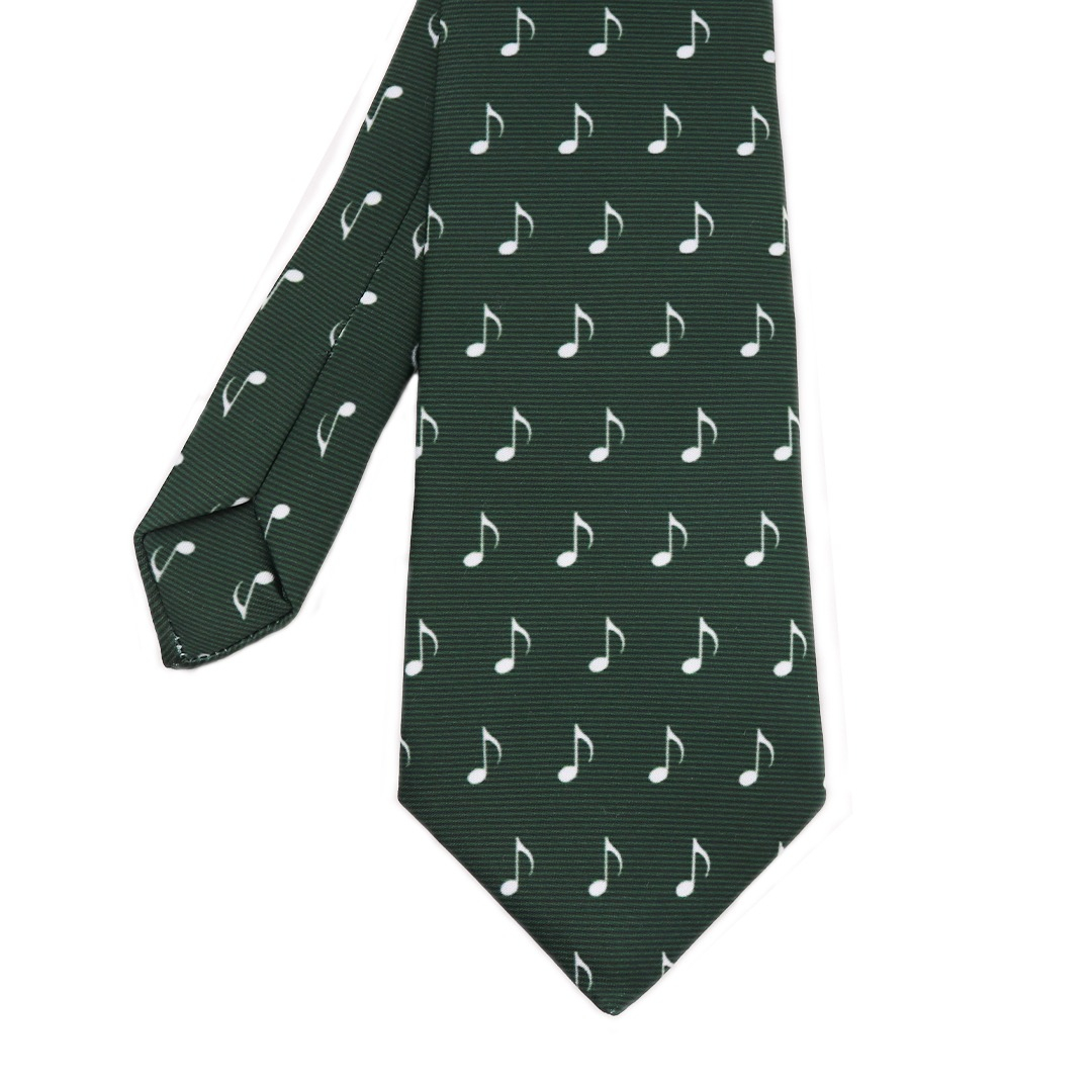 کراوات مردانه مدل موسیقی نت چنگ کد 1441