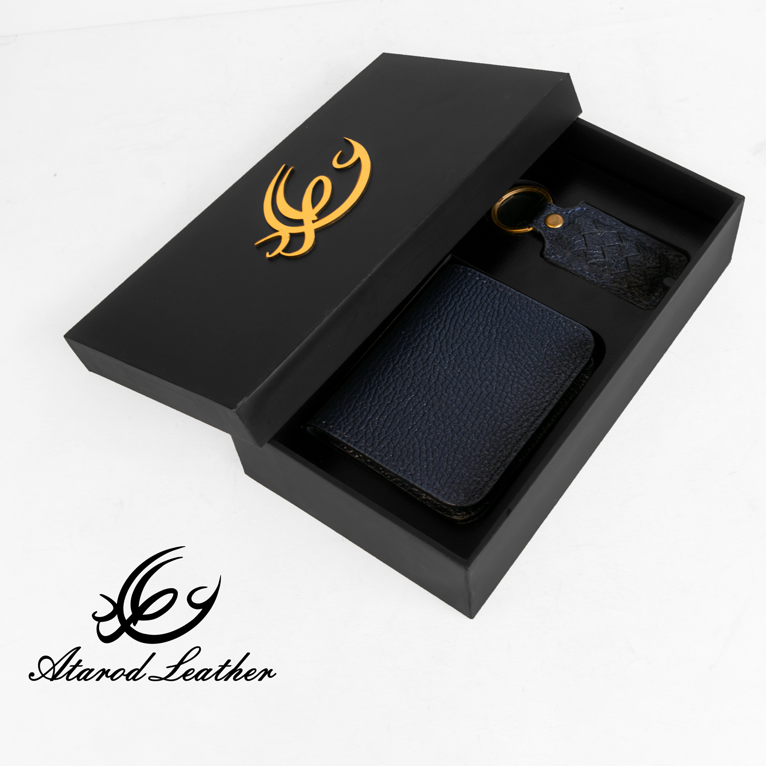 ست هدیه چرم عطارد مدل چرم طبیعی کد A58