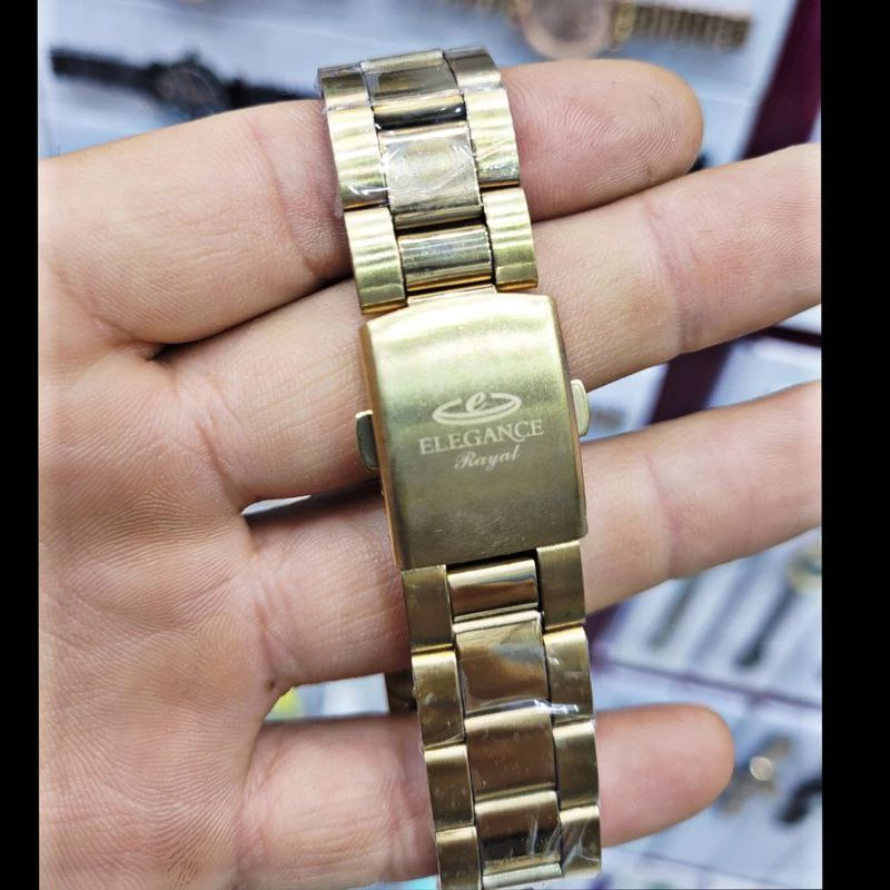 ساعت مچی عقربهای مردانه الگانس مدل صفحه ساده