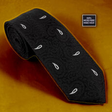 ست کراوات و دستمال جیب و دکمه سردست و گیره کراوات مردانه مدل 587