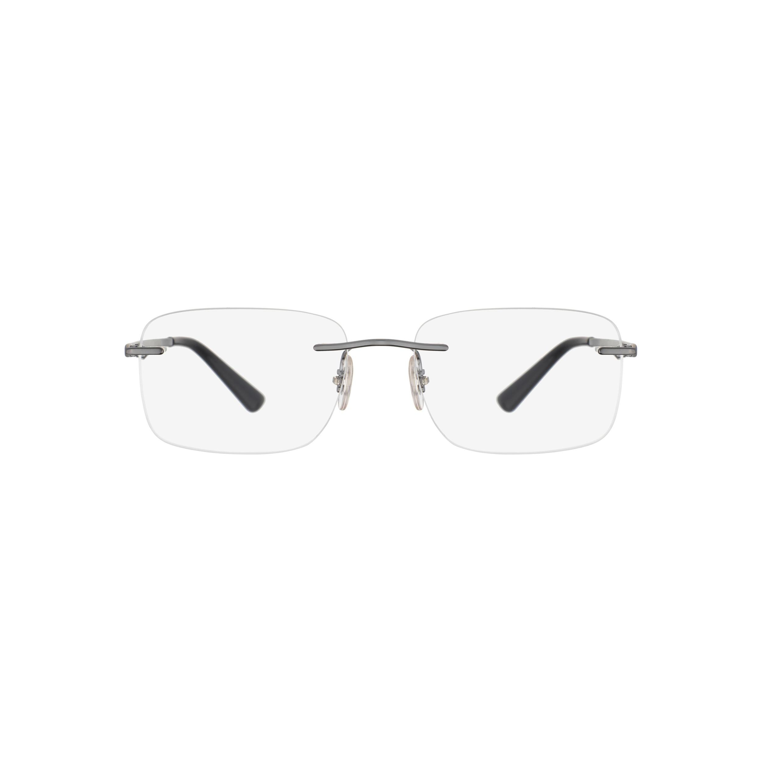 فریم عینک طبی مستطیلی ری بن مدل 0RX6385I-2502-53 مناسب برای صورت بیضی، قلب، گرد و مثلث