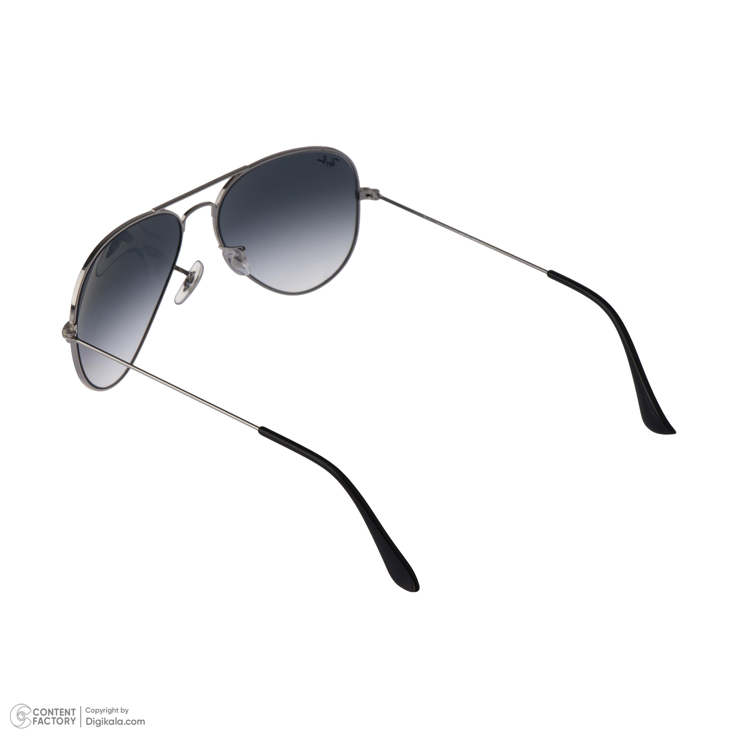 عینک آفتابی خلبانی (Aviator) ری بن مدل 0RB3025-003-32